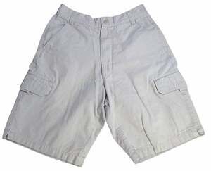 Vintage 90s Stussy Cargo Shorts Sz 28 Light Khaki Skater Indie Retro Throwback
